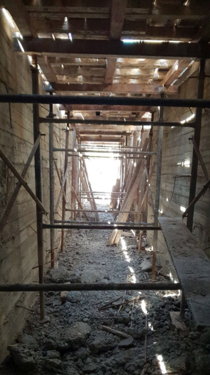 Afrin'de hava saldırılarına karşı korumalı terörist kampı tespit edildi